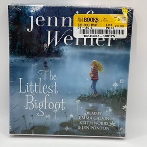 New The Littlest Bigfoot Audio CD Jennifer Werner